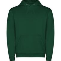 Kapučino džemperis unisex CAPUCHA, butelių žalia