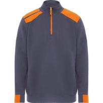 Puszipis megztinis vyrams MAVERICK, švino/oranžinis