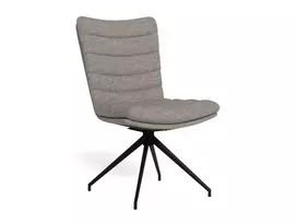 Valgomojo kėdė Grafton Seat light grey Cona 5, Base steel matt black, 2 vnt