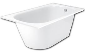Vario Long vonia, 160-170x75cm, balta VAVARL/00