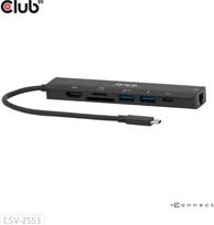 Club3D I/O HUB 7IN1 USB-C HDMI/100W CSV-2553 CLUB3D