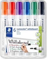 Staedtler - Lumocolor whiteboard marker 2,0 mm - 6 pc asst. (351 WP6)