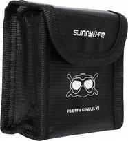 SunnyLife Case Etui 2x Battery From Gogle V2 to Dji Fpv