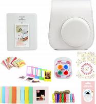 Cover LoveInstant Set 8w1 Frame Case Album Fuji Instax Mini 11 - White