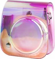 Cover LoveInstant Case Etui Cover for Fujifilm Instax Mini 11 Purple - Transparent