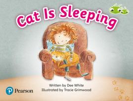 Bug Club Guided Fiction Reception Pink A Cat is Sleeping