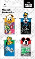 Magnetinis knygos skirtukas MICKEY MOUSE, 4 vnt.