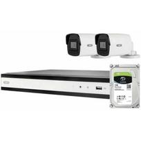 ABUS Security-Center TVVR36423T Pilnas komplektas su 2 PoE mini vamzdinėmis kameromis ir įrašymo įrenginiu (TVVR36423T) | TVVR36423T | 4003318860522