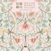 William Morris Gallery Mini Wall Calendar 2026 (Art Calendar)