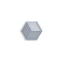 Pilkas silikoninis puodų kilimėlis Zone Hexagon