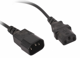 Gembird Iec-320 C13 - Iec-320 C14 Maitinimo Kabelis 1,8 M. Pc-189