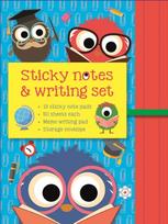 Sticky Notes and Writing Set: School Monsters