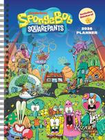 SpongeBob SquarePants 12-Month 2026 Planner Calendar (Includes Stickers)