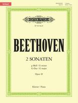 Sonatas in G min & G maj Op.49 Nos.1 & 2