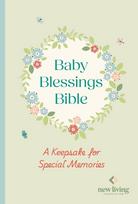 NLT Baby Blessings Bible: A Keepsake for Special Memories