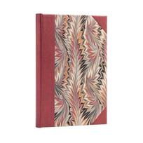 Rubedo (Cockerell Marbled Paper) Midi Lined Hardcover Journal