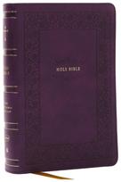 NKJV Compact Paragraph-Style Bible w/ 43,000 Cross References, Purple Leathersoft, Red Letter, Comfort Print: Holy Bible, New King James Version