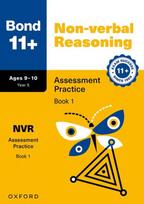 Bond 11+ Non-verbal Reasoning Assessment Practice 9-10 Years Book 1 for GL Assessment & other 11 plus exams (formerly Bond Assessment Papers)