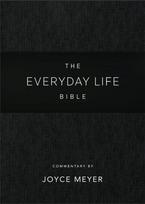 Everyday Life Bible: Black LeatherLuxe®