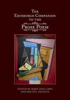 Edinburgh Companion to the Prose Poem