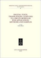 Digital texts, translations, lexicons in a multi-modular web application: methods and samples