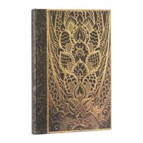 Chanin Rise (New York Deco) Midi Lined Hardback Journal (Elastic Band Closure)