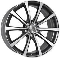 Ratlankis BROCK B32 R20x8.5 5x114.3 ET 35 CB 64.1 (Himalaya Grey Fully Polished) (750 kg)