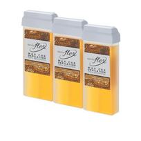 Depiliacinis vaškas Italwax Flex Amber, 100ml x3