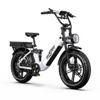 Elektrinis dviratis Onesport OT08 Pro 20'', baltas