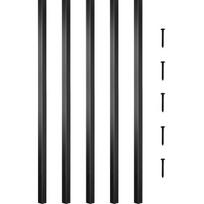 Lauko laiptų turėklų balustrai, 101 vnt.