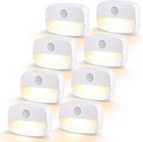 LED naktinė lemputė su judesio jutikliu, automatinis įjungimas / išjungimas