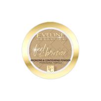 EVELINE FEEL THE BRONZE bronzinė veido bruožų modeliavimo pudra, 4 g