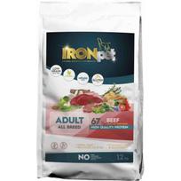 IRONpet BEEF Adult All Breed vieno baltymo pašaras suaugusiems šunims, 12 kg