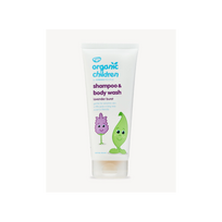 Ekologiškas vaikų šampūnas ir kūno prausiklis, Levandų aromatas, 200 ml, GREEN PEOPLE