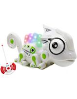 Robotas chameleonas, keičiantis spalvas, interaktyvus žaislas