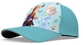 Kepurė „Disney“ vaikiška beisbolo kepuraitė „Ledo šalis“ mėlynos gėlės 52 cm