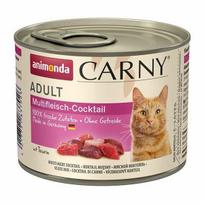 Animonda Carny Adult visavertis šlapias pašaras suaugusioms katėms, mėsos kokteilis, konservai, 200g