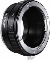 Adapteris Kf K&f To Sony E Nex E-mount Na Pentax K / Kf06.075