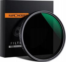 Filter K&F Filter ND 58mm REGULATED grey FADER ND8-ND2000 KF () - 101381