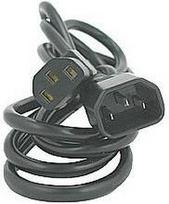 Power cable Logo 230V extension cord, C13-C14, 5m (65954)
