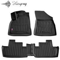 Kilimėliai 3D PEUGEOT 3008 2009-2016, 4 vnt. black /5016084