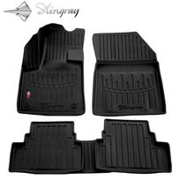 Kilimėliai 3D PEUGEOT 3008 2016-, 5 vnt. black /5016035