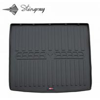 Guminis bagažinės kilimėlis VOLKSWAGEN Passat B8 2014- (universal) black /6024121
