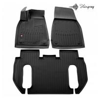 Kilimėliai 3D TESLA Model X 6 seats 2015-, 4 pc. black /5050033