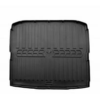 Guminis bagažinės kilimėlis SKODA Superb III 3V 2015- (universal) black /6020221