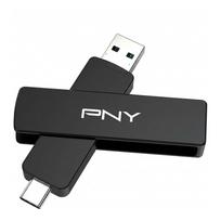 PNY USB Flash 2 TB - PNY OTG DUO LINK V3 - Type-A/Type-C (P-FDI2TBDULNK3TYC-GE)