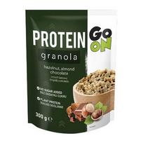 Protein Granola su šokoladu ir riešutais, GO ON, 300 g