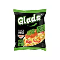Vištienos skonio greitai paruošiami makaronai GLADS su salsa, 75 g