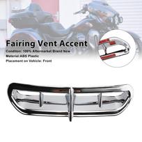 Fairing Vent Accent For Touring Electra Street Trike Glide Ultra 2014-2022 Chrome