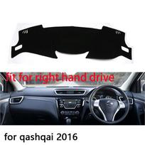 Skirta Nissan Qashqai J11 2014-2018 Vairas dešinėje ir kairėje pusėje Automobilio prietaisų skydelio dangteliai Kilimėlis Šešėlis Pagalvėlė Kilimai Aksesuarai Red Edge